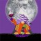 Gnomes of Halloween VI-Wine by Tara Reed 12" x 12" Canvas Wall Art